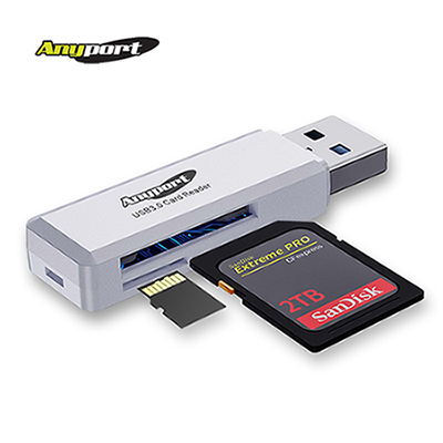 애니포트 USB 3.0 OTG 카드리더기 AP-U30W