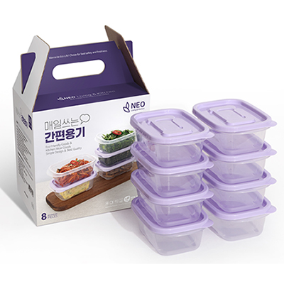매일쓰는 간편 용기 3호 8종 16p 세트