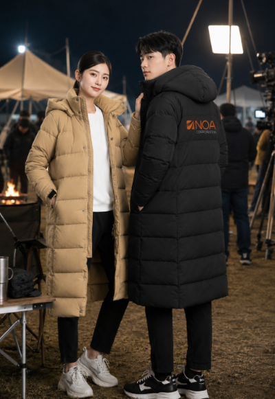 NDD01 헤리티지 덕다운 롱 패딩