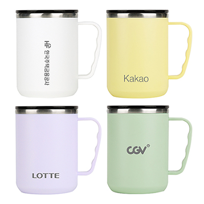 [바쏘] 스위트 스텐 이중구조 머그 450ml