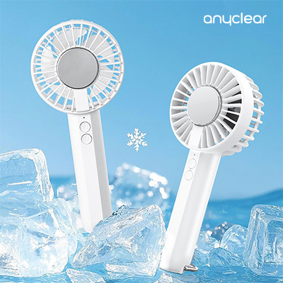 애니클리어 아이스 쿨링 핸디 팬 손 선풍기 휴대용선풍기
