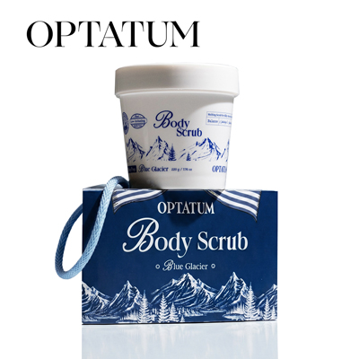 옵타움 OPTATUM 바디용품 각질케어 쿨링 필링크림 스노우 멜팅 바디 스크럽