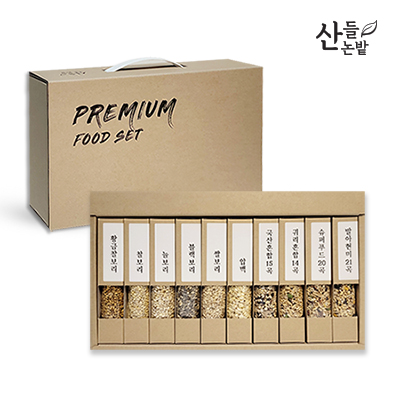 산들논밭 건강보리 10종 세트