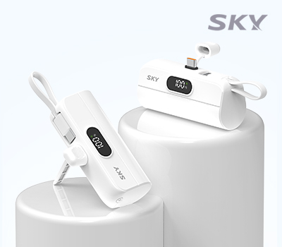 스카이 필 X13 Pro 5000mAh C타입 도킹형 보조배터리